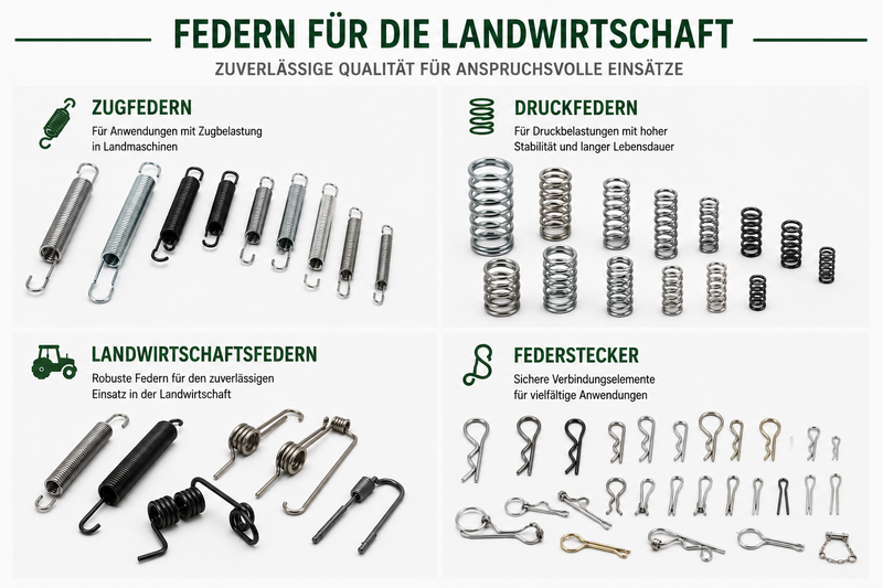 Landwirtschaftsfedern